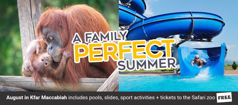 Perfect summer deal for families  - Book a vacation and get free tickets to the Safari zoo!